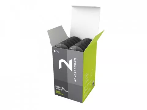 NEVERSECOND Energy Gel C30 Berry 60 ml | 12 Sachet Box