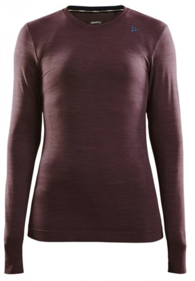 【HI FI FNK】Prima Soft Knitted Longsleeve ADV Warm Intensity LS M | Black | Craft Sportswear