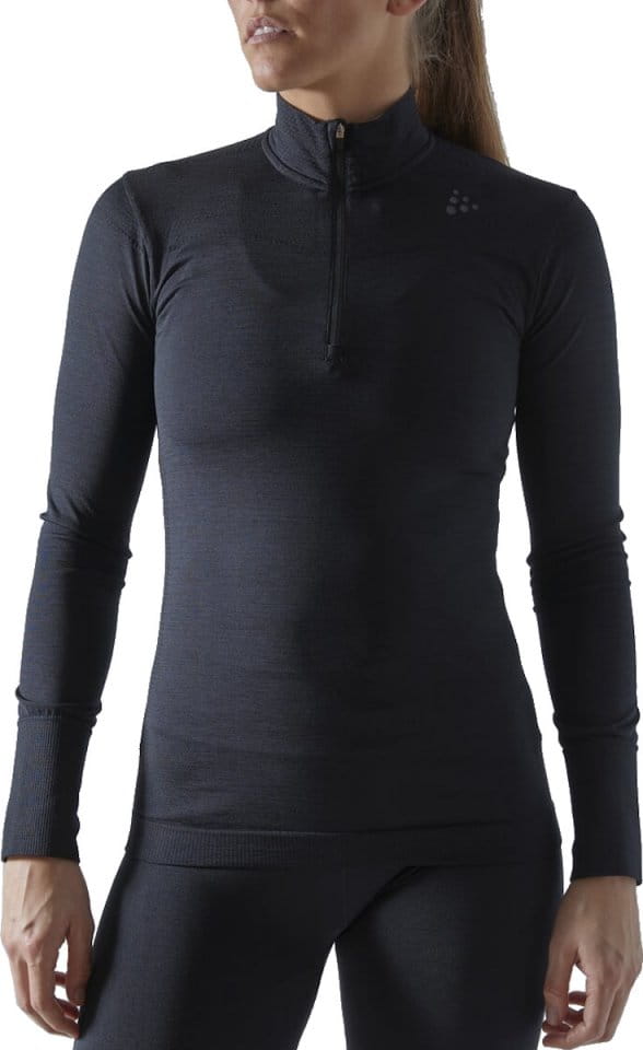 Langarm-T-Shirt CRAFT Fuseknit Comfort Zip LS TEE W
