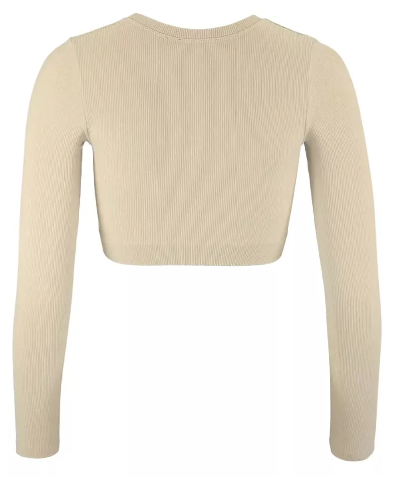 Langarm-T-Shirt Craft Collective Rib Cropped T-Shirt Women