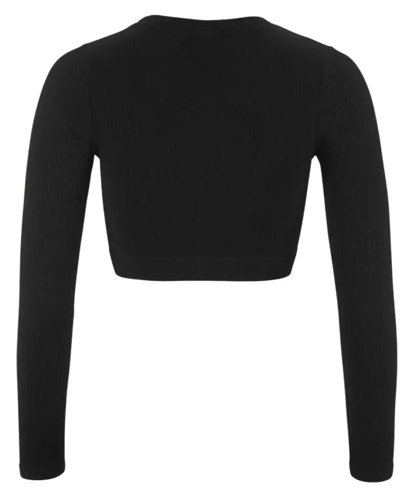 met lange mouwen Craft Collective Rib Cropped T-Shirt Women