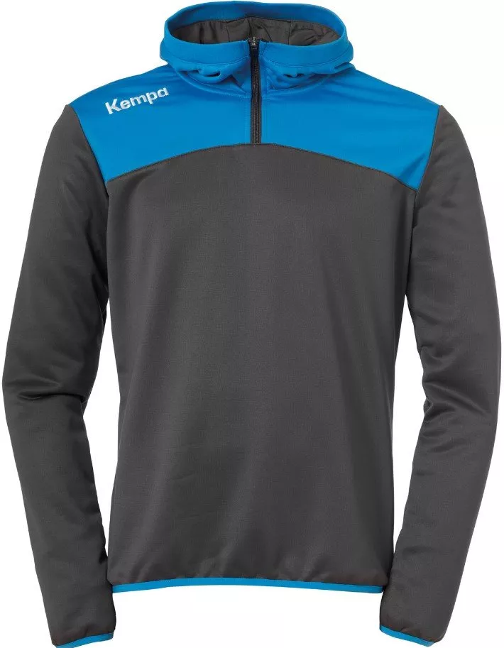 Mikina s kapucňou Kempa EMOTION 2.0 QUARTER ZIP HOODY
