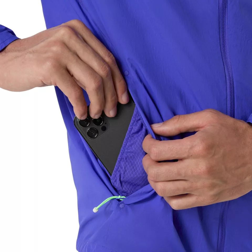 Τζάκετ με κουκούλα ASICS ROAD PACKABLE JACKET