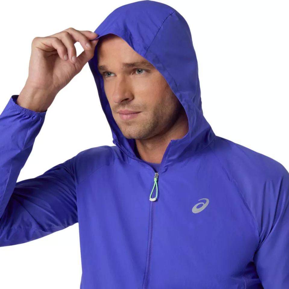 Τζάκετ με κουκούλα ASICS ROAD PACKABLE JACKET