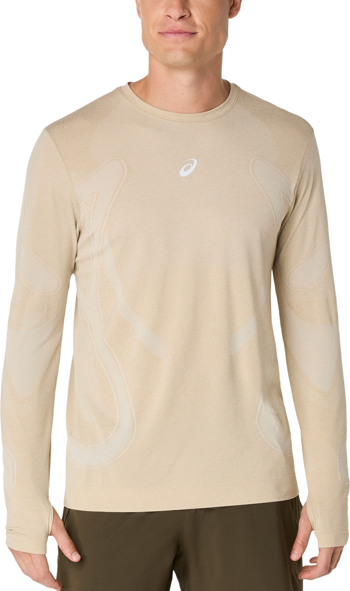 Langarm-T-Shirt Asics ROAD SEAMLESS LS TOP