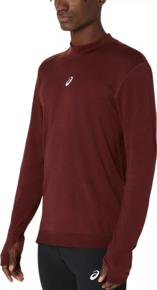 Tee-shirt à manches longues ASICS ROAD WINTER SEAMLESS LS TOP