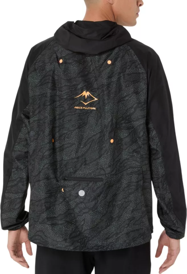 Jakna s kapuco Asics FUJITRAIL PACKABLE WINDBREAKER