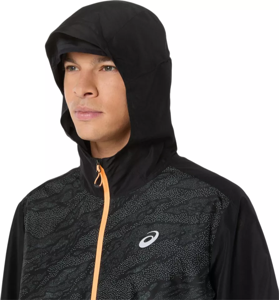 Jakna s kapuco Asics FUJITRAIL PACKABLE WINDBREAKER