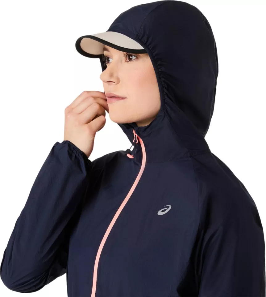 Τζάκετ με κουκούλα ASICS ROAD PACKABLE JACKET