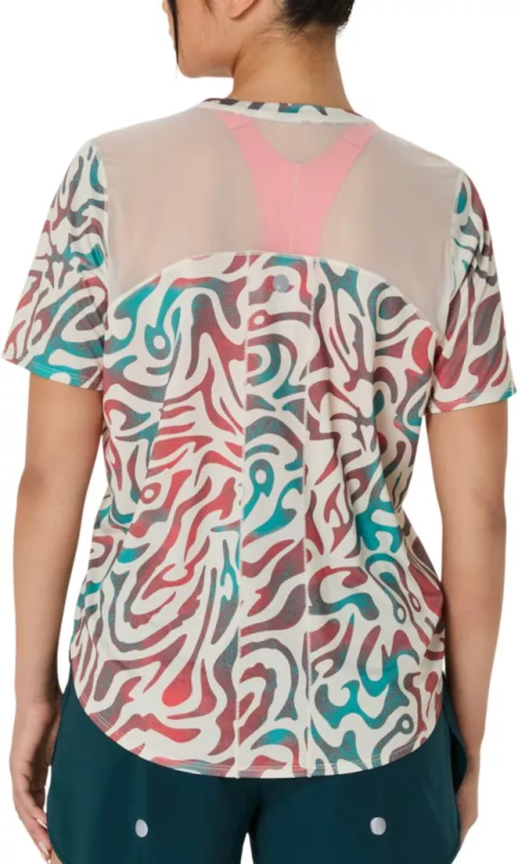 T-shirt Asics ROAD ALL OVER PRINT SS TOP