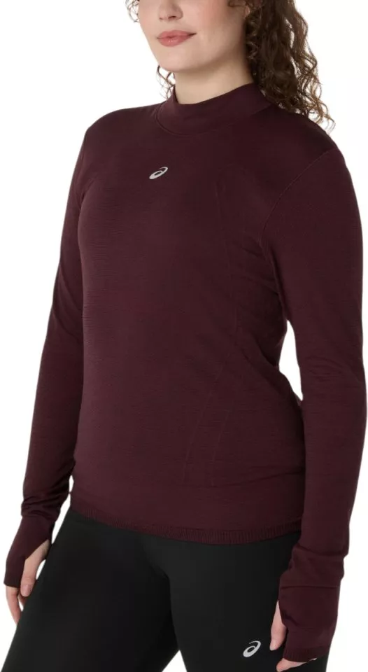 Pitkähihainen t-paita ASICS ROAD WINTER SEAMLESS LS TOP