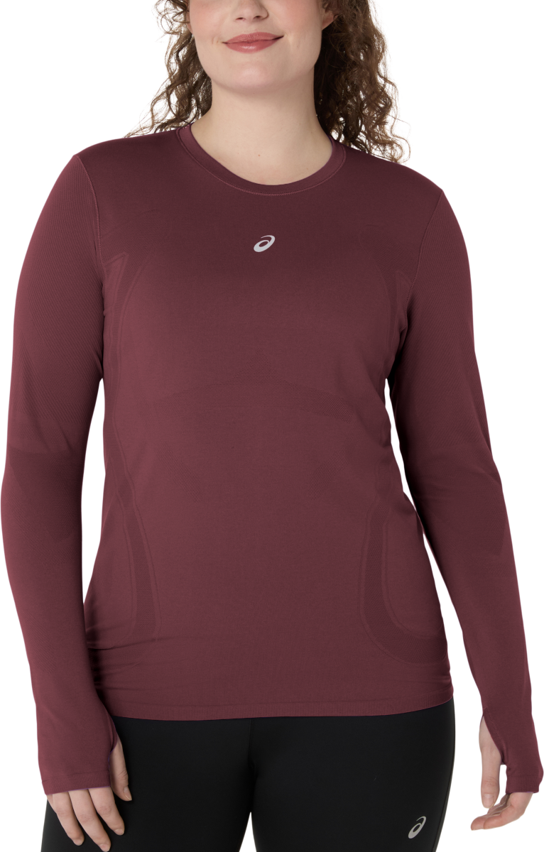 Langarm-T-Shirt Asics ROAD SEAMLESS LS TOP
