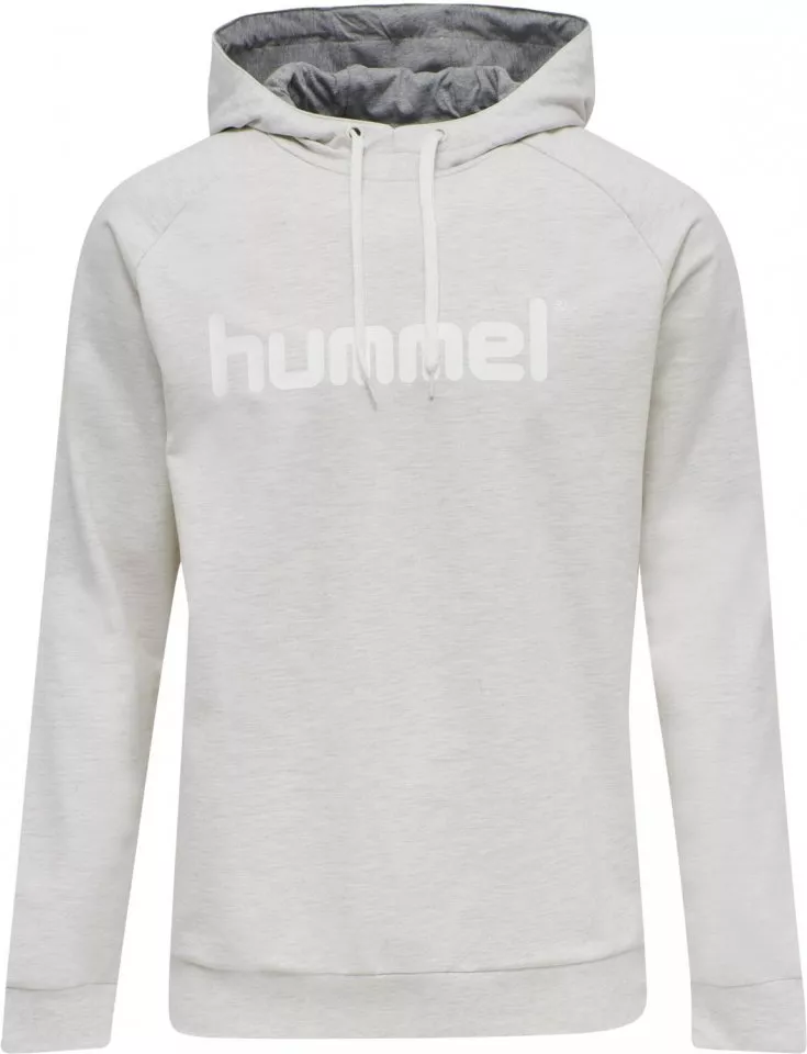 Hanorac cu gluga Hummel GO COTTON LOGO HOODIE