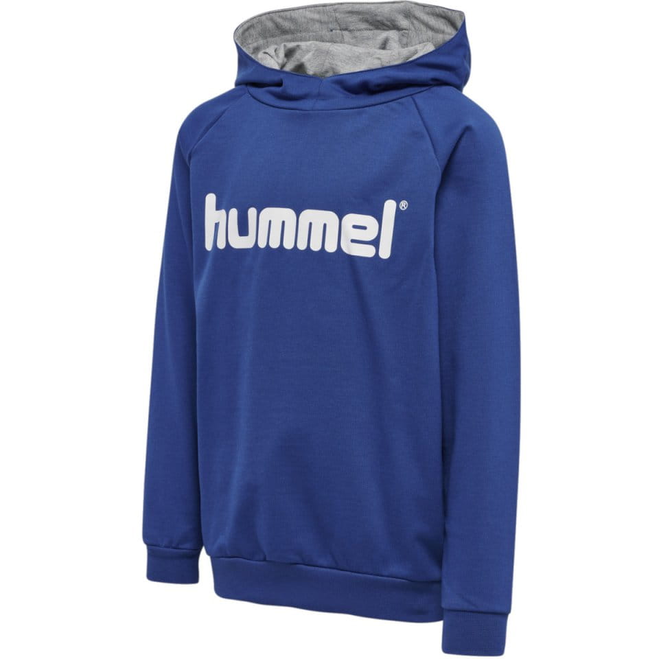 Φούτερ-Jacket με κουκούλα Hummel GO KIDS COTTON LOGO HOODIE