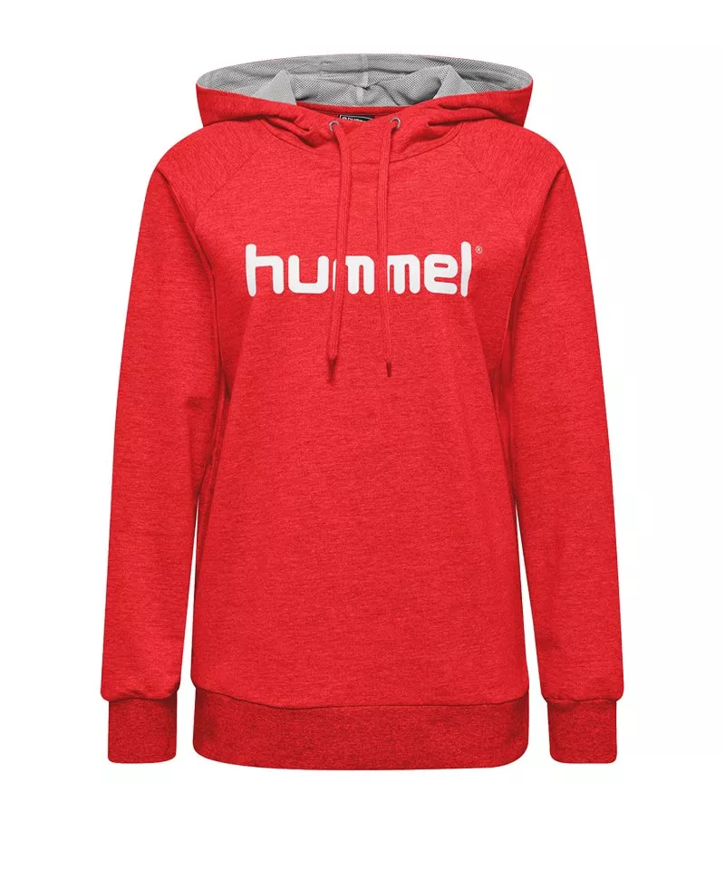 Sudadera con capucha Hummel GO COTTON LOGO HOODIE WOMAN