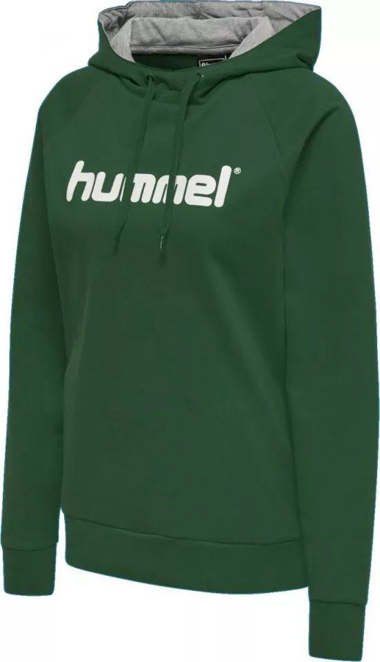 Felpe con cappuccio Hummel GO COTTON LOGO HOODIE WOMAN