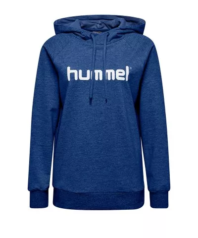 hummel cotton logo hoody 45