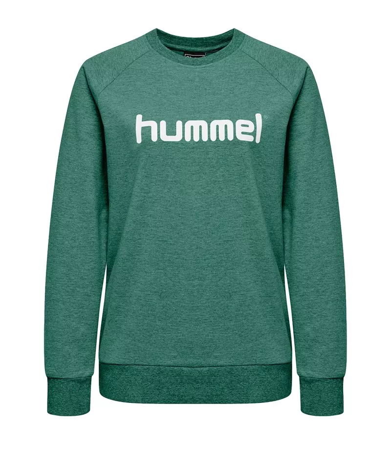 Φούτερ-Jacket Hummel GO COTTON LOGO SWEATSHIRT WOMAN