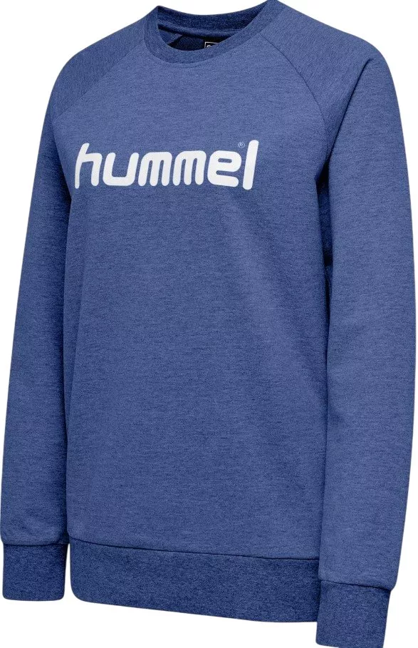 Φούτερ-Jacket hummel cotton logo sweatshirt 45