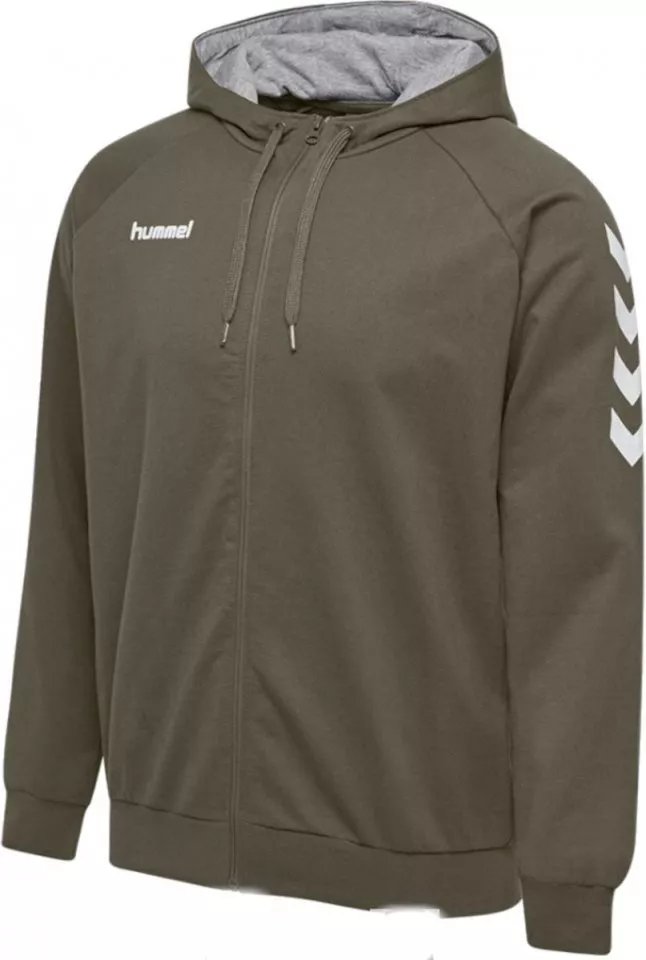 Суитшърт с качулка Hummel GO KIDS COTTON ZIP HOODIE