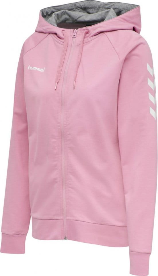 Mikina s kapucňou Hummel GO COTTON ZIP HOODIE WOMAN