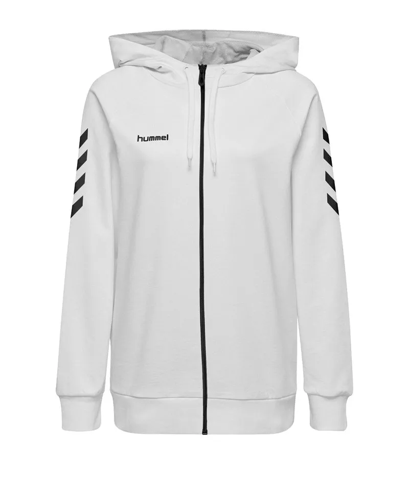 Hanorac cu gluga Hummel GO COTTON ZIP HOODIE WOMAN