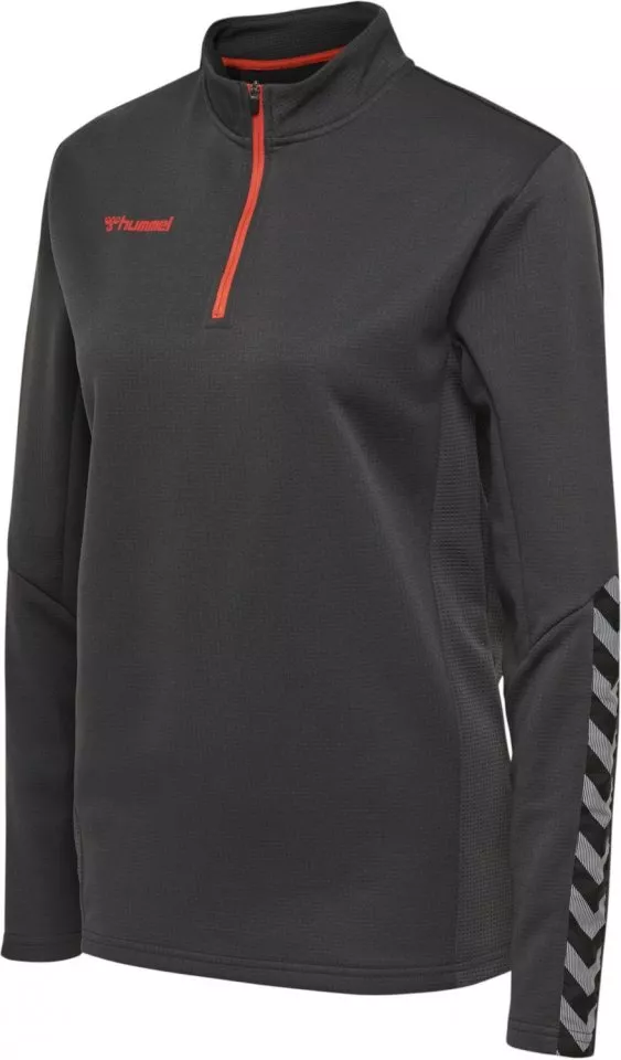 Sudadera Hummel AUTHENTIC HALF ZIP SWEATSHIRT WOMAN