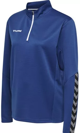 Sudadera Hummel AUTHENTIC HALF ZIP SWEATSHIRT WOMAN