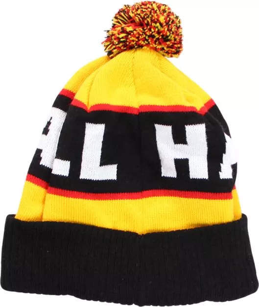Bommelmütze schwarz-rot-gold