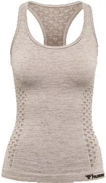 Koszulka bez rękawów Hummel CI SEAMLESS TOP