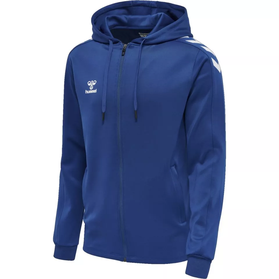 Φούτερ-Jacket με κουκούλα Hummel CORE XK POLY ZIP HOOD SWEAT