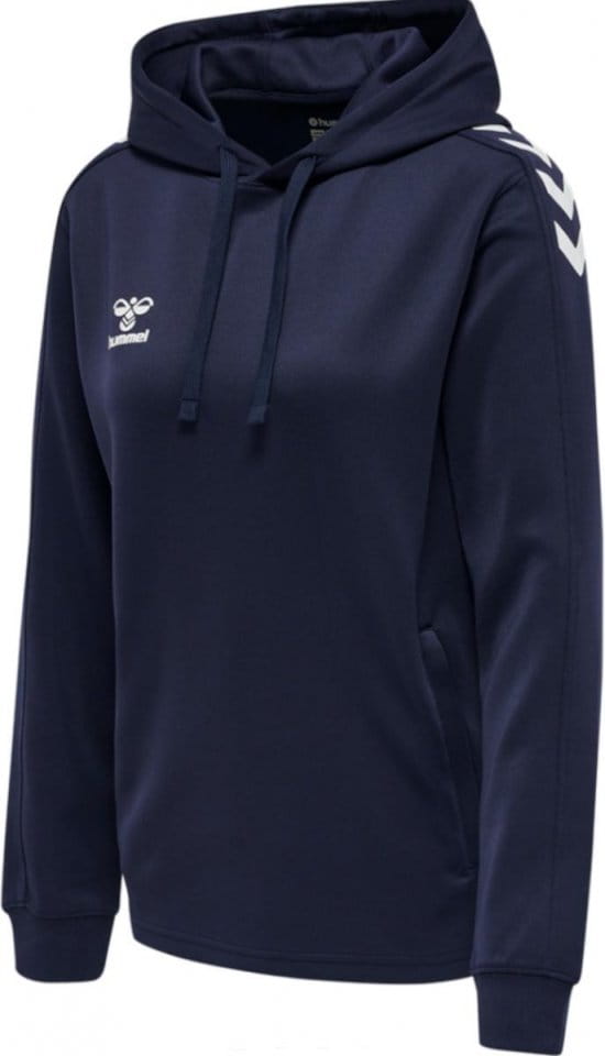 Φούτερ-Jacket με κουκούλα Hummel CORE XK POLY SWEAT HOODIE WOMAN