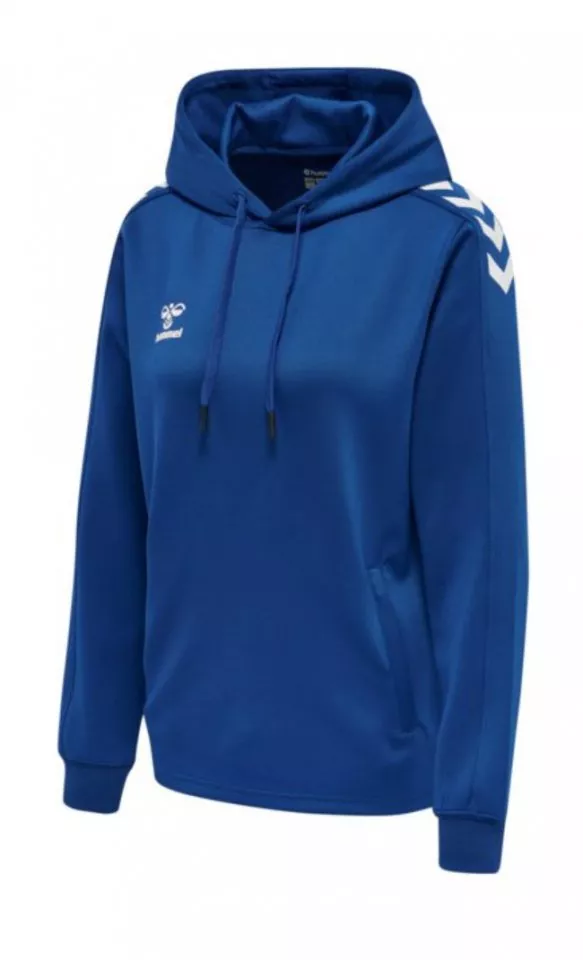 Суитшърт с качулка Hummel CORE XK POLY SWEAT HOODIE WOMAN