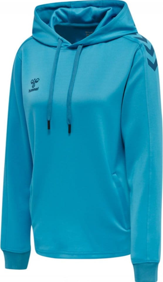 Sudadera con capucha Hummel CORE XK POLY SWEAT HOODIE WOMAN