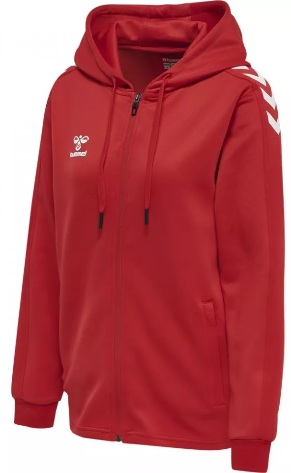 Φούτερ-Jacket με κουκούλα Hummel CORE XK POLY ZIP HOOD SWEAT WOMAN