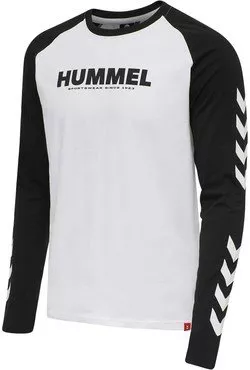 Tricou cu maneca lunga Hummel LEGACY BLOCKED T-SHIRT L/S