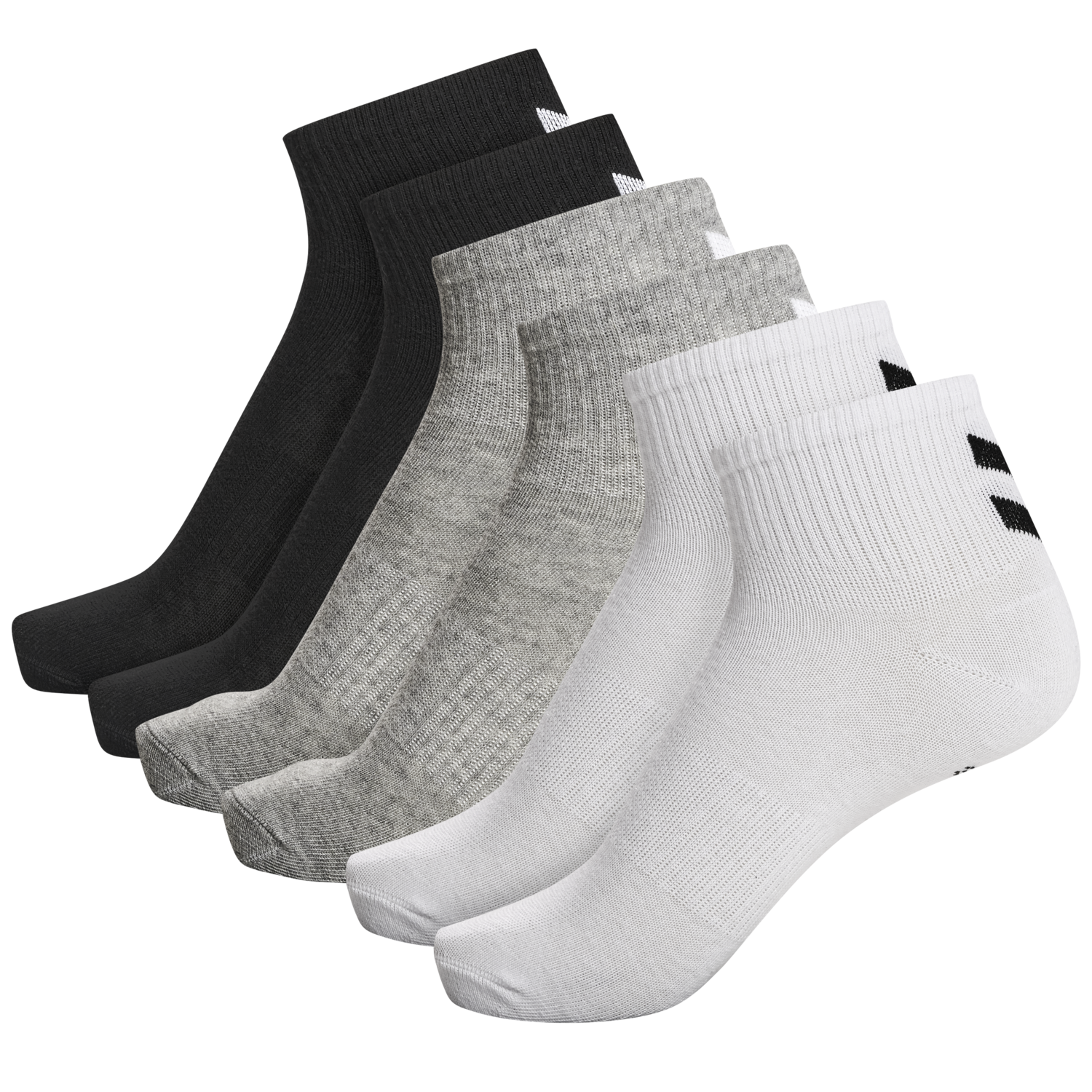 Strømper Hummel hmlCHEVRON 6-PACK MID CUT SOCKS