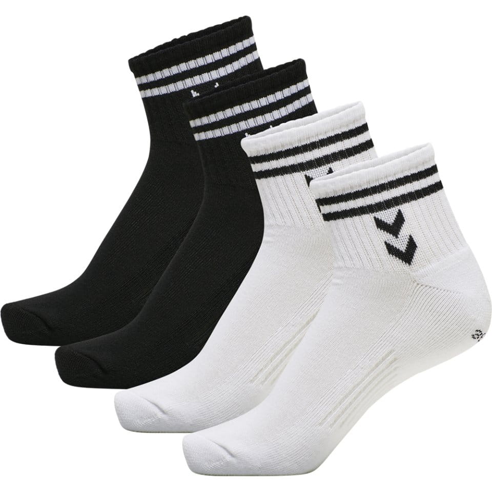 Hummel hmlSTRIPE 4-PACK MID CUT SOCKS MIX Zoknik