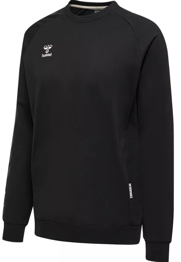Mikina Hummel hmlMOVE GRID COTTON SWEATSHIRT