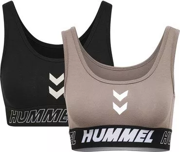 e Reggiseni Hummel hmlTE MAJA 2-PACK COTTON SPORTS TOP
