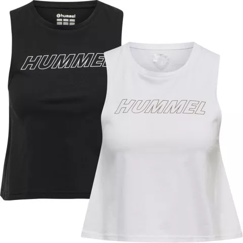 hmlTE CALI 2-PACK CROP COT TANKTOP