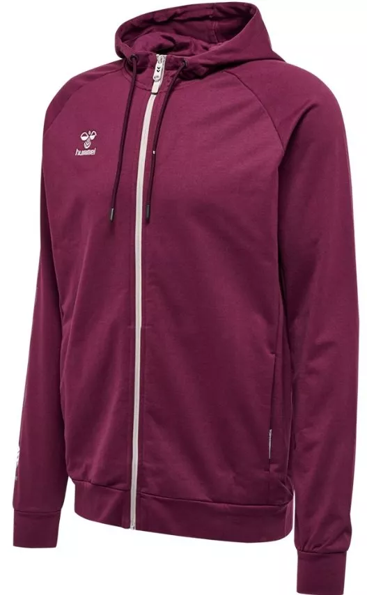 Majica s kapuljačom Hummel hmlMOVE GRID COTTON ZIP HOODIE