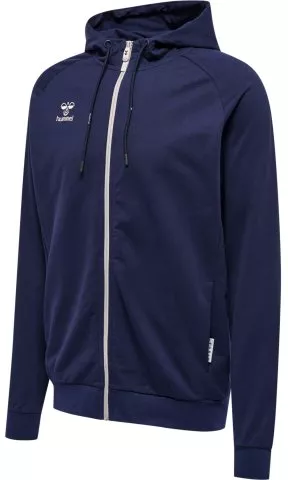hmlMOVE GRID COTTON ZIP HOODIE