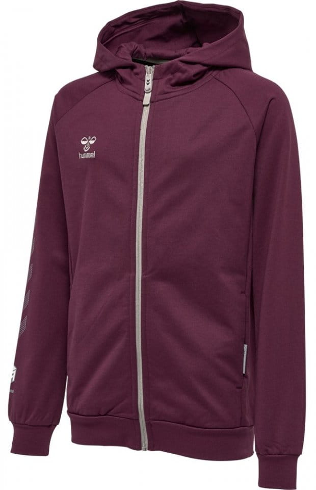 Φούτερ-Jacket με κουκούλα Hummel hmlMOVE GRID COTTON ZIP HOODIE KIDS