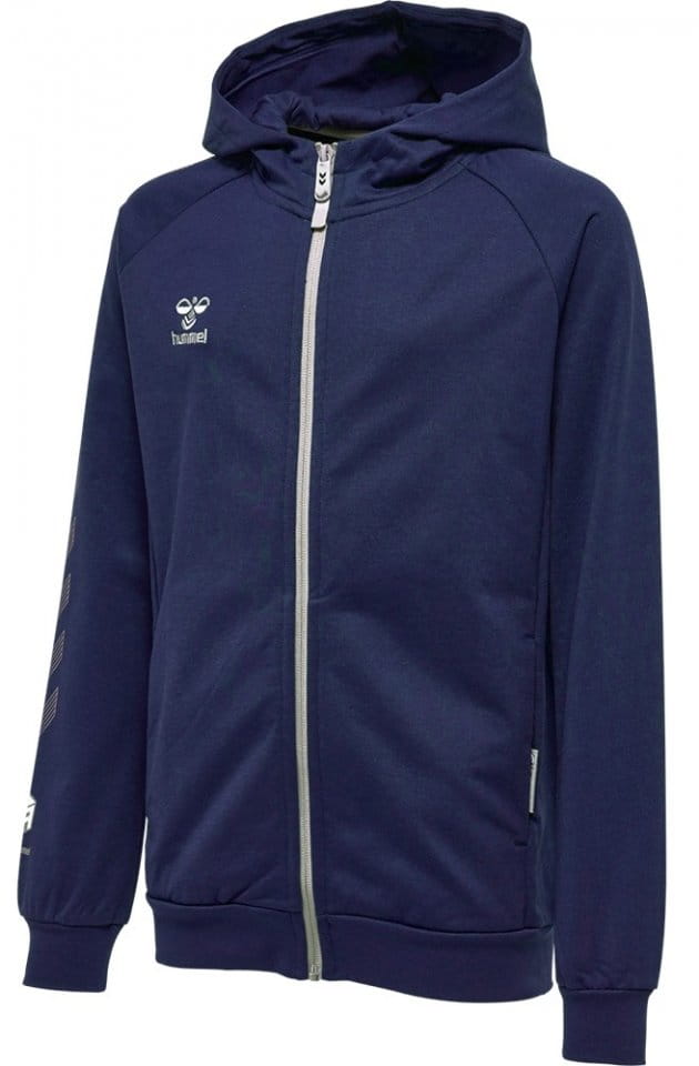 Суитшърт с качулка Hummel hmlMOVE GRID COTTON ZIP HOODIE KIDS