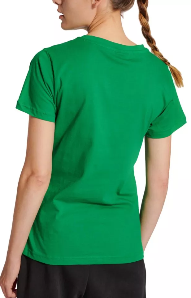 Dámské volnočasové tričko s krátkým rukávem Hummel Red Basic