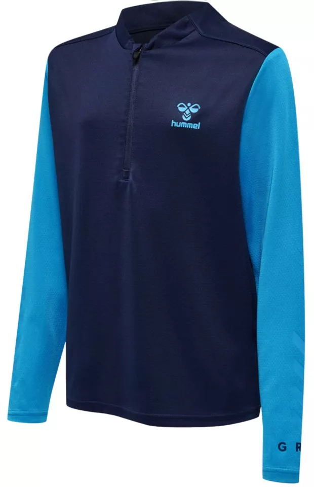 Hummel ONGRID 1/2 ZIP POLY SWEAT KIDS Melegítő felsők