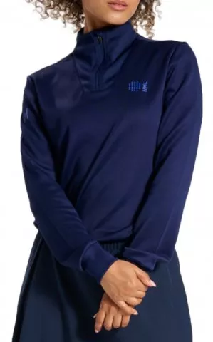 hmlCOURT HALF ZIP L/S WOMAN