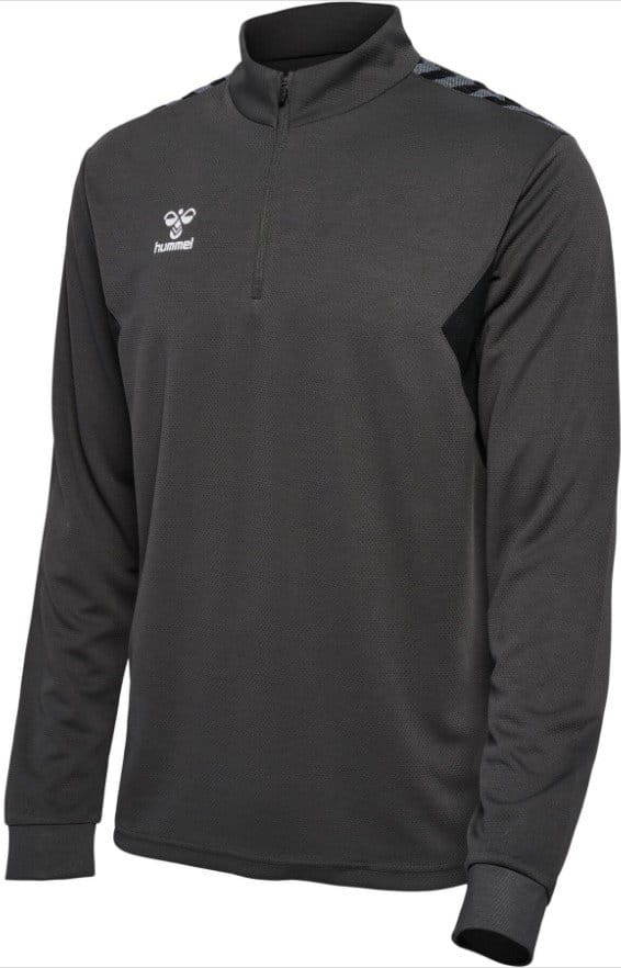Hummel HMLAUTHENTIC HALF ZIP SWEAT Melegítő felsők