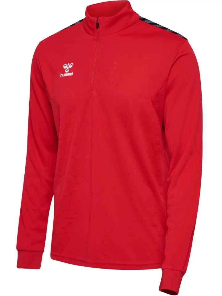 Суитшърт Hummel HMLAUTHENTIC HALF ZIP SWEAT